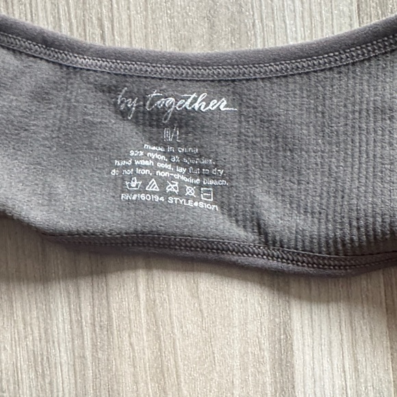 By together  Ribbed Top - Picture 3 of 3